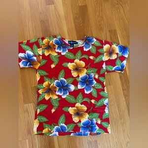 Ralph Lauren--vintage Tropical Short Sleeve Tee, like new!!